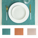 Kit 12 Jogos Americanos Linho 60x40 cm Essence Sousplat Retangular Páscoa