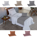 Kit Peseira de Cama Solteiro Comfort 3 Peças com Almofada Cheia