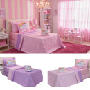 Kit Cobre Leito Solteiro Infantil Sonho 4 Peças Dupla Face Matelassado