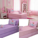 Divina Bailarina Kids' Twin Sheet Set 3 Pieces with Elastic Digital Print