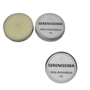 Decorative Aromatic Mini Tin Candle Customizable Sereníssima Coconut Wax 20g with Cotton Wick