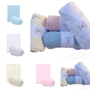 Set of 3 Individual Jersey Sheets 100% Cotton with Elastic American Crib Hypoallergenic 160x98x12cm