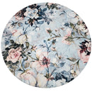 Kit 4 Capas para Sousplat Floral Vintage Azul da Charlô 35cmx35cm