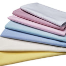 Kit 4 Guardanapos de Tecido Algodão Estampa Lisa Azul 39cmx39cm