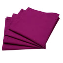 Kit 4 Guardanapos de Tecido Algodão Fúcsia 39cmx39cm