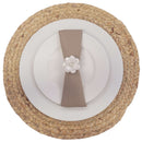 Kit 4 Guardanapo de Tecido Oxford Estampa Lisa 40cmx40cm