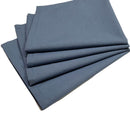 Kit 4 Guardanapos de Tecido Algodão Azul Jeans 39cmx39cm