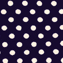 Kit 4 Capas para Sousplat Poá Preto Branco 35cmx35cm