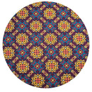 Kit 4 Capas para Sousplat Mandala Flor Charlô 35cmx35cm