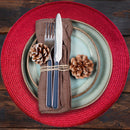 Kit 4 Sousplats YOI Vermelho 38cmx38cm