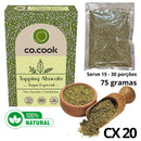 CoCook Caixa 20 Pack Molho Natural Torrada Sanduiche Abacate 75g