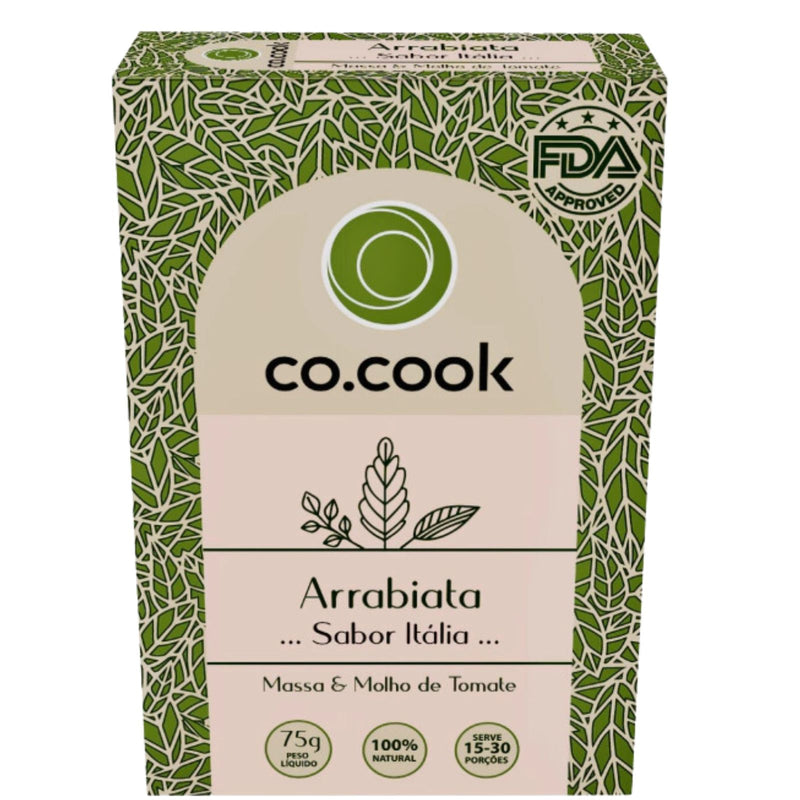 CoCook Especiaria Natural Tempero Arrabiata Sabor Itália 75g