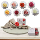 Kit 4 Porta Guardanapo Mimosa Flor Crisântemo