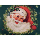 Kit 4 Jogos Americanos Impermeável Papai Noel Verde 43CMX34CM