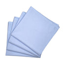 Kit 4 Guardanapos de Tecido Algodão Estampa Lisa Azul 39cmx39cm