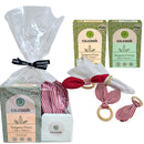 CoCook Kit Trio Presente Páscoa Tempero Frango Peixe Porta Guardanapo 4 em 1