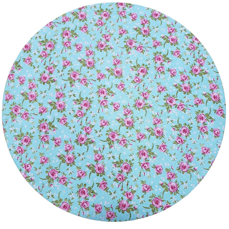 Kit 4 Capas para Sousplat Floral Romance 35cmx35cm