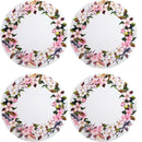 Kit 4 Capas para Sousplat Floral Ring Rosa da Charlô 35cmx35cm