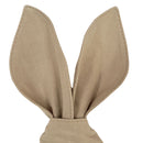 Porta Guardanapo 3 em 1 Ecofun Páscoa Orelha Coelho Laço Gravata Mascavo