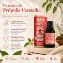 Extrato de Própolis Vermelha 30ml 11% | Alta Concentração e Ação Antioxidante