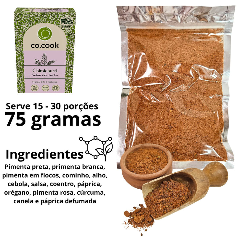 CoCook Presente 2 Temperos Khmeli Suneli, Jerk e Topping Brigadeiro com 4 PG Festa Junina