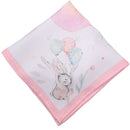 Kit 4 Guardanapo de Tecido Coelho da Páscoa Balão Rosa 40cmx40cm