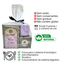 CoCook Kit Trio Presente Tempero Carne Chimichurri Za'atar com Jogos Americanos