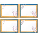 Kit 4 Jogos Americanos Ring Oriental Cerejeira 43CMX34CM