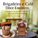 CoCook Topping Nibs Cacau Brigadeiro Sabor Café 75g