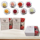 Kit 4 Porta Guardanapo Mimosa Flor Crisântemo