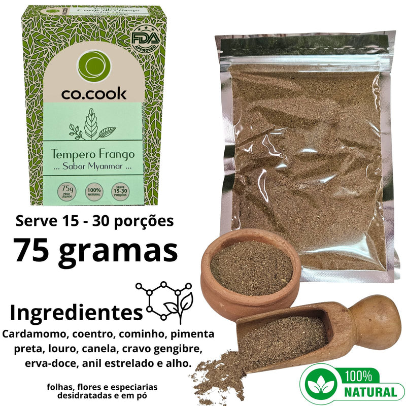 CoCook Caixa 20 Temperos Revenda Volta ao Mundo