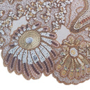 Kit 4 Jogos Americanos Impermeável Corais do Mar