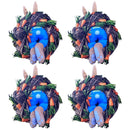 Kit 4 Jogos Americanos Impermeável Guirlanda Toca no Coelho