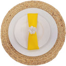 Kit 4 Guardanapo de Tecido Oxford Estampa Lisa 40cmx40cm