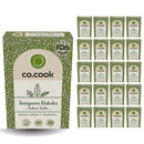 CoCook Caixa 20 Pack Especiaria Natural Tempero Batata Sabor India 75g