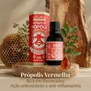 Extrato de Própolis Vermelha 30ml 11% | Alta Concentração e Ação Antioxidante
