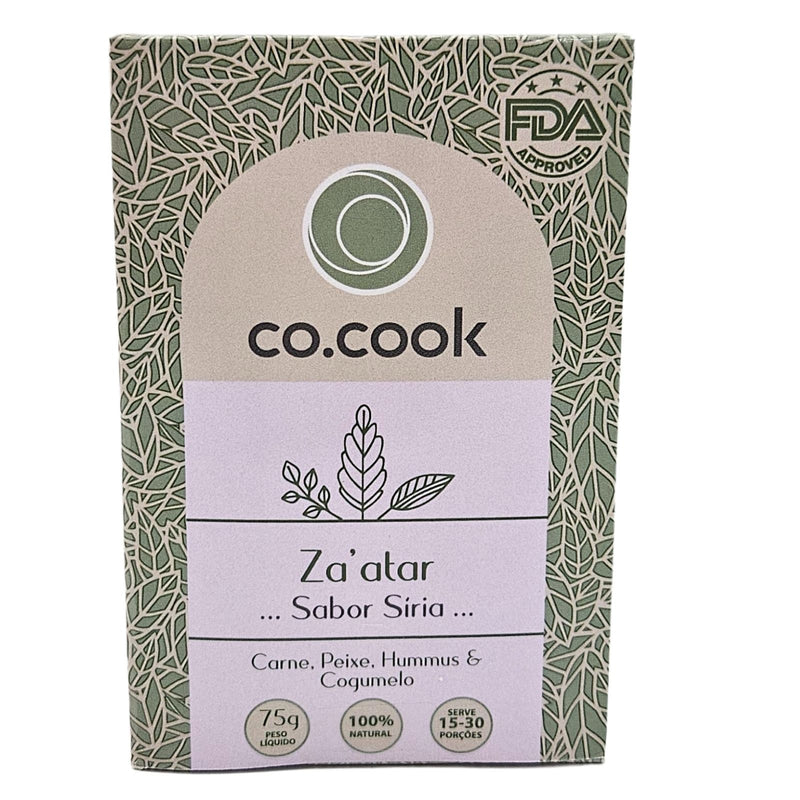 CoCook - Masala Especiaria 100% Natural Tempero Zaátar Sabor Síria 75g