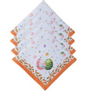 Kit 4 Guardanapo de Tecido Oxford Replica Cenorinha de Páscoa 40cmx40cm