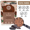 CoCook Topping Nibs de Cacau Brigadeiro Sabor Amazônia 75g
