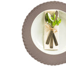 Kit 4 Sousplats YOI Noar Fendi 38cmx38cm