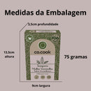 CoCook Especiaria Natural Tempero Molho Vermelho Sabor Escandinava 75g