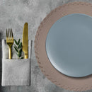 Kit 4 Sousplats YOI Noar Fendi 38cmx38cm