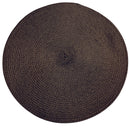 Kit 4 Sousplats YOI Marrom 38cmx38cm