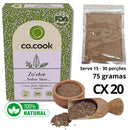 CoCook Caixa 20 Pack Especiaria 100% Natural Tempero Zaátar Sabor Síria 75g