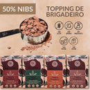 CoCook Topping Nibs Cacau Brigadeiro Sabor Anis 75g