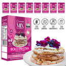 CoCook Caixa com 8 Revenda Sobremesa Mix Preparados Bolo Pavlova Avelã Chocolate