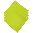 Kit 4 Guardanapo de Tecido Oxford Estampa Lisa 40cmx40cm