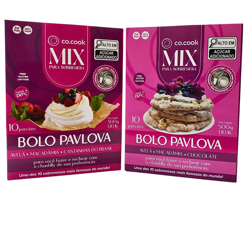 CoCook - Sobremesa Mix Preparados Bolo Pavlova Avelã