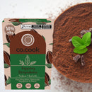 CoCook Caixa 20 Revenda Topping Nibs Cacau Brigadeiro Sabor Hortelã 75g