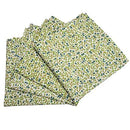 Kit 4 Guardanapos de Tecido Floradinha Cerrado Verde 39cmx39cm